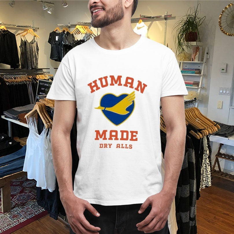 Official Human Made Dry Alls Heart Shirts