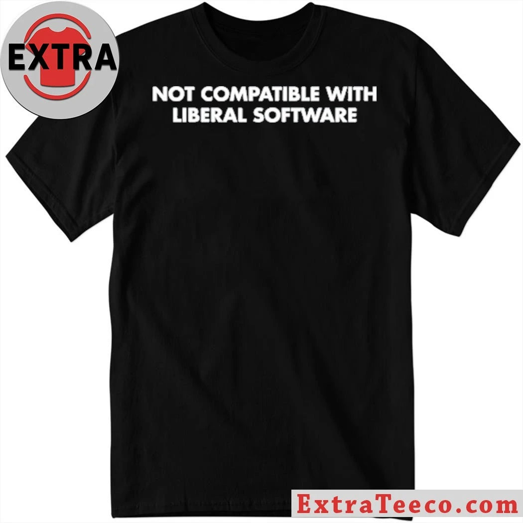 Official Hustlewithjones Not Compatible With Liberal Softwave Shirt