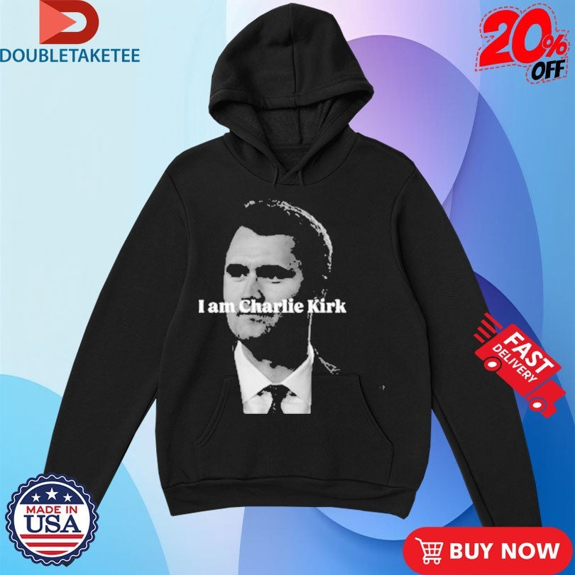 Official I Am Charlie Kirk Face Shirts