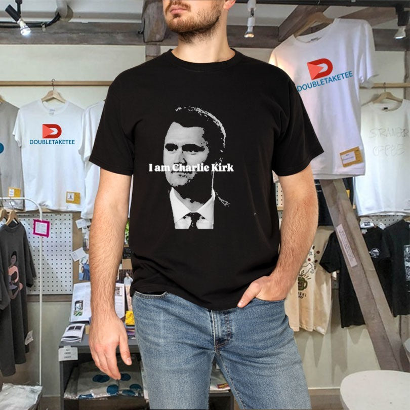 Official I Am Charlie Kirk Face Shirts