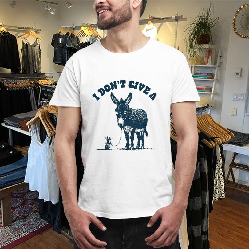 Official I Don’t Give A Rat’s Ass Donkey Shirts