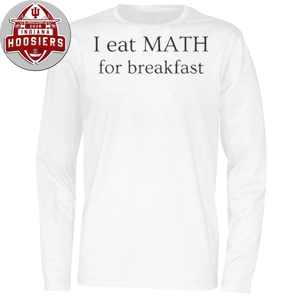 Official I Eat Maths for Breakfast Shirt