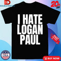 Official I Hate Logan Paul Shirts