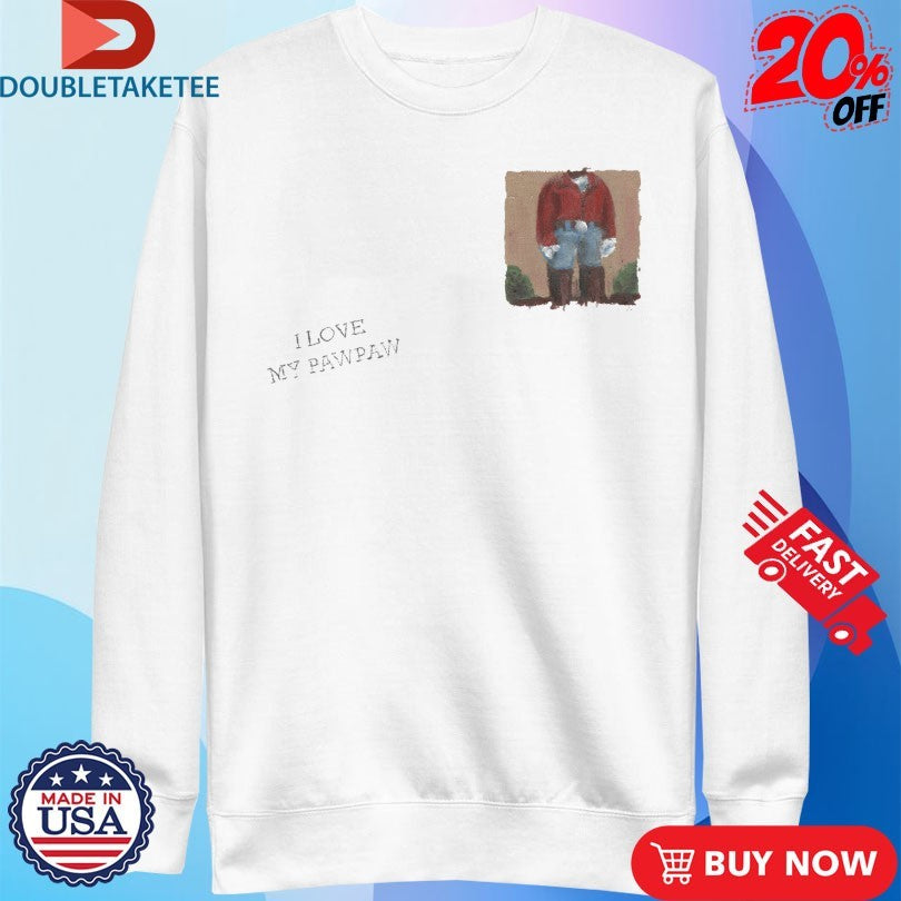 Official I Love My Pawpaw Rod Doobie Postcard Shirts