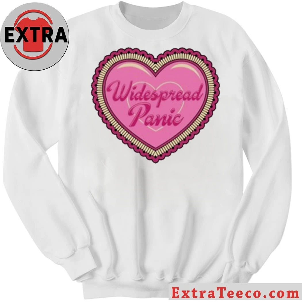 Official I Love Widespread Panic Valentine Shirt