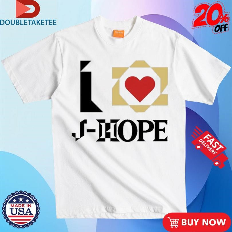 Official I Lvoe J-Hope BTS On The Stage Shirts