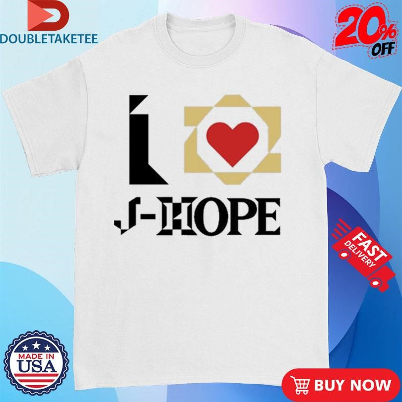 Official I Lvoe J-Hope BTS On The Stage Shirts