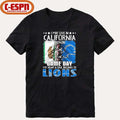 Official I May Live In California But On Gameday My Heart And Soul Belongs To Detroit Lions 2026 Shirt
