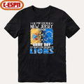Official I May Live In New Jersey But On Gameday My Heart And Soul Belongs To Detroit Lions 2026 Shirt