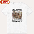 Official I Only Buy Fabric When I Need It For A Project Classic T-Shirt
