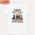 Official I Sew So I Don’t Choke People Save A Life Send Fabric Classic T-Shirt