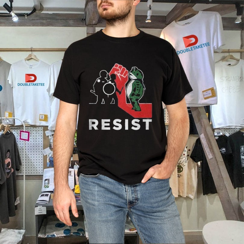 Official I Stand With Frog Resist Portland Frog Shirts