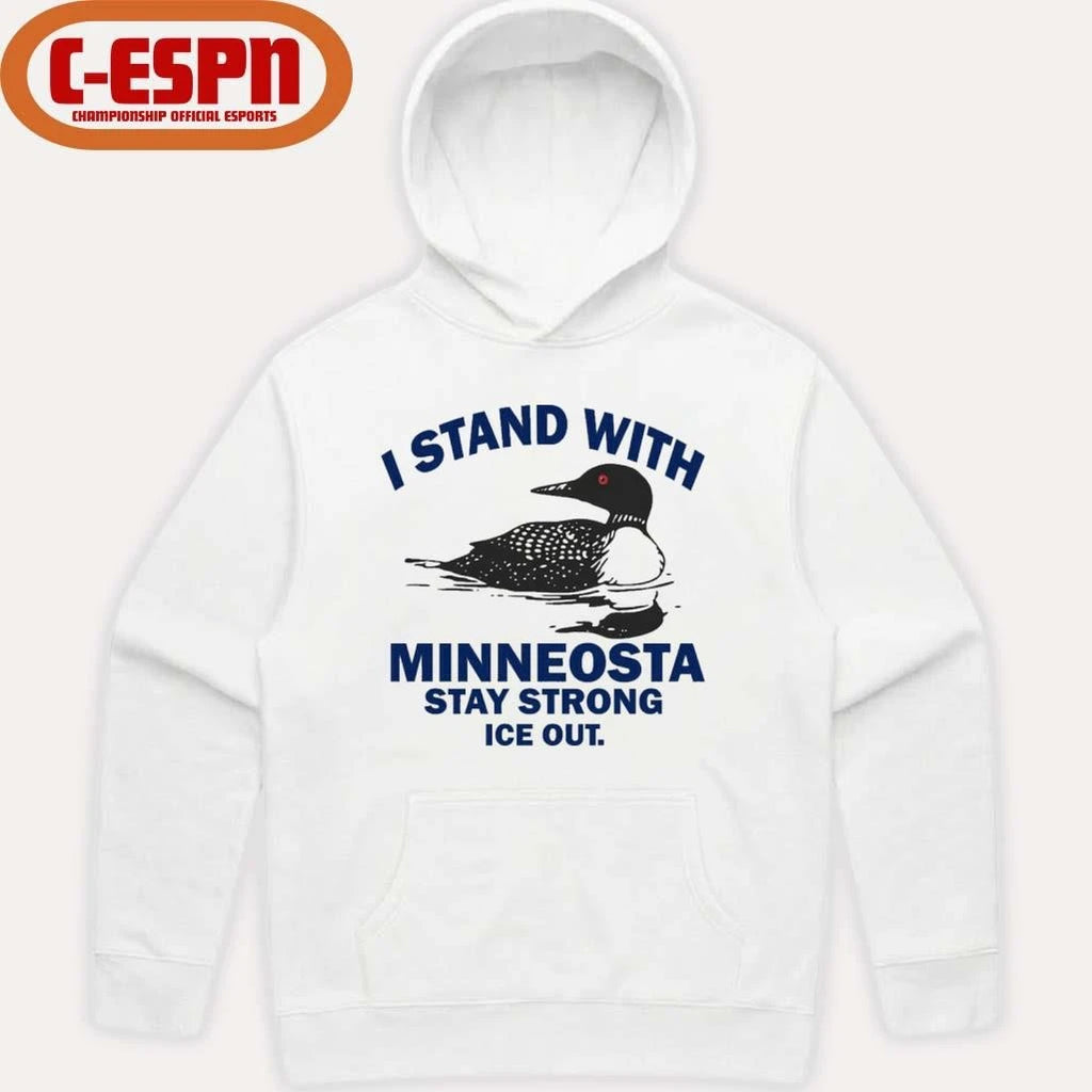 Official I Stand With Minnesota Stay Strong ICE Out T-Shirt