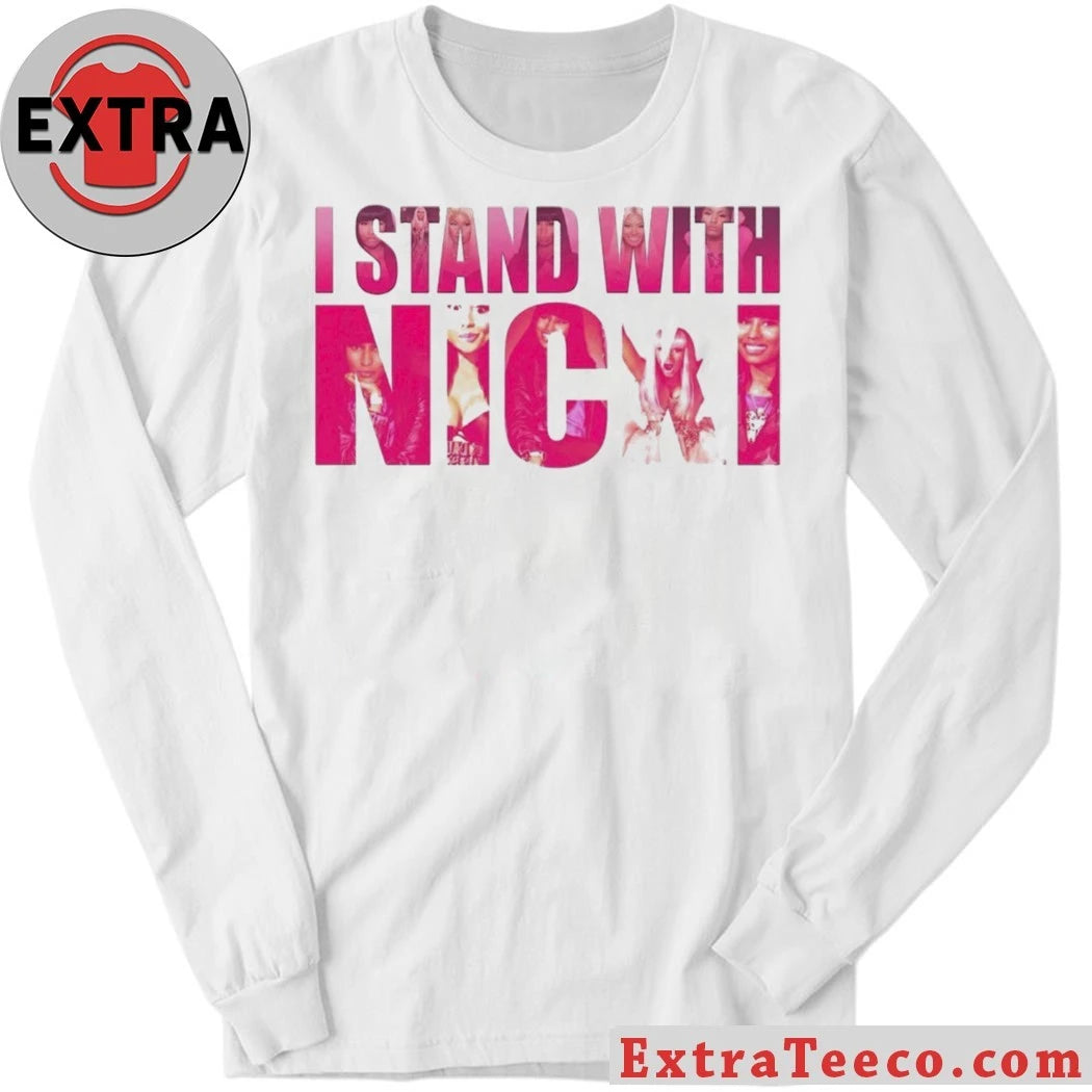 Official I Stand With Nicki 2026 T-Shirt