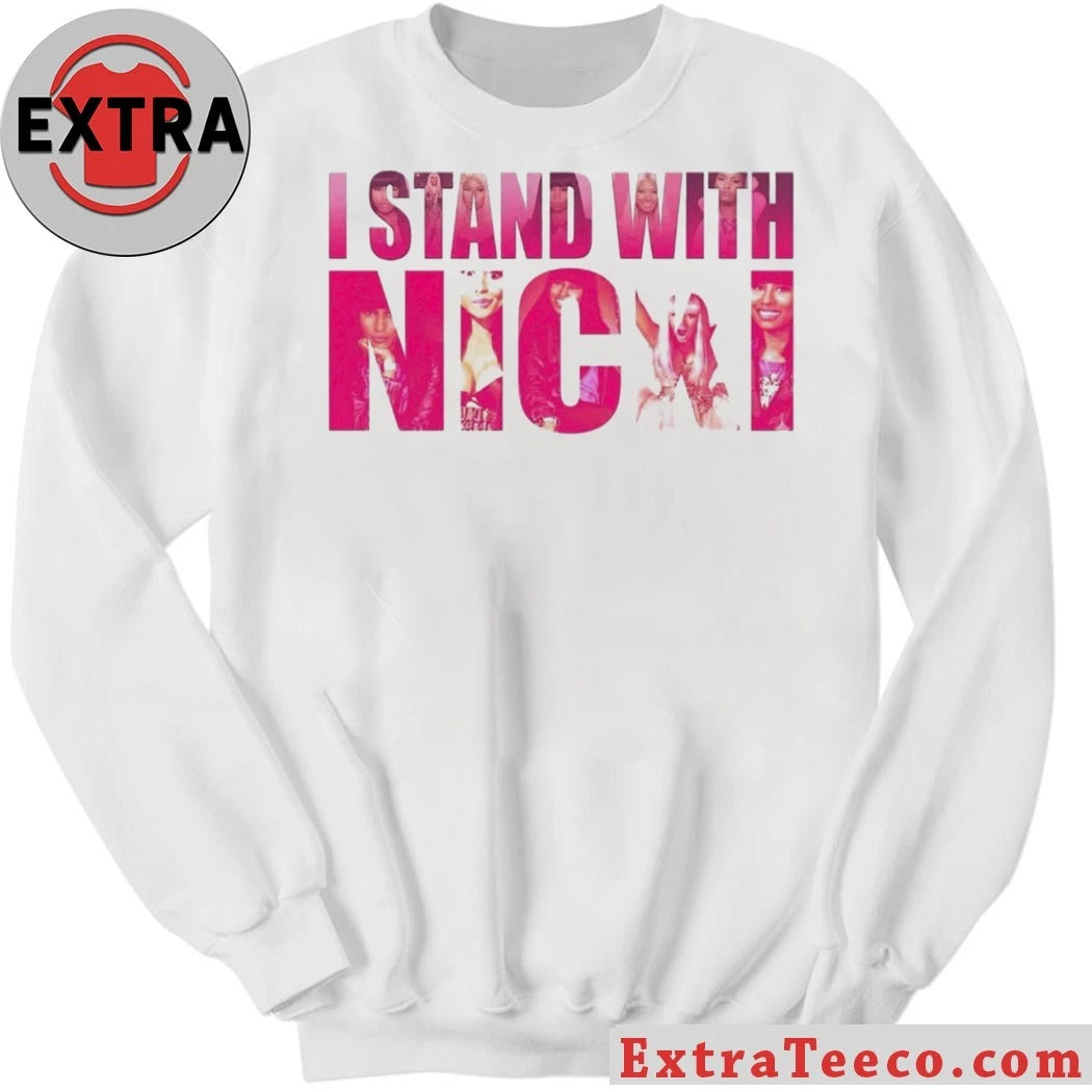 Official I Stand With Nicki 2026 T-Shirt