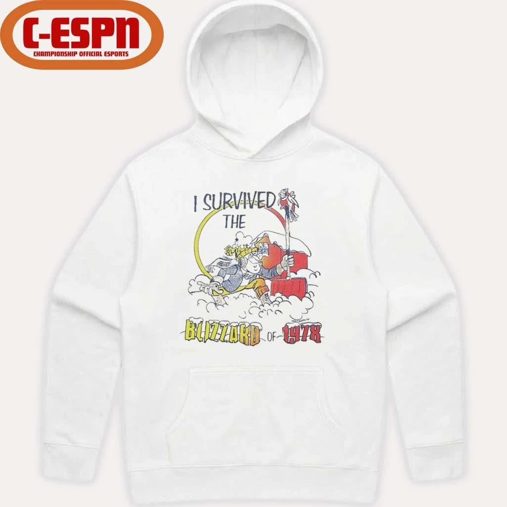 Official I Survived the the Blizzard of 1978 T-shirt