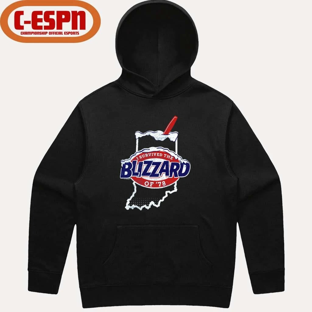 Official I Survived the the Blizzard of ’78 Snow T-shirt