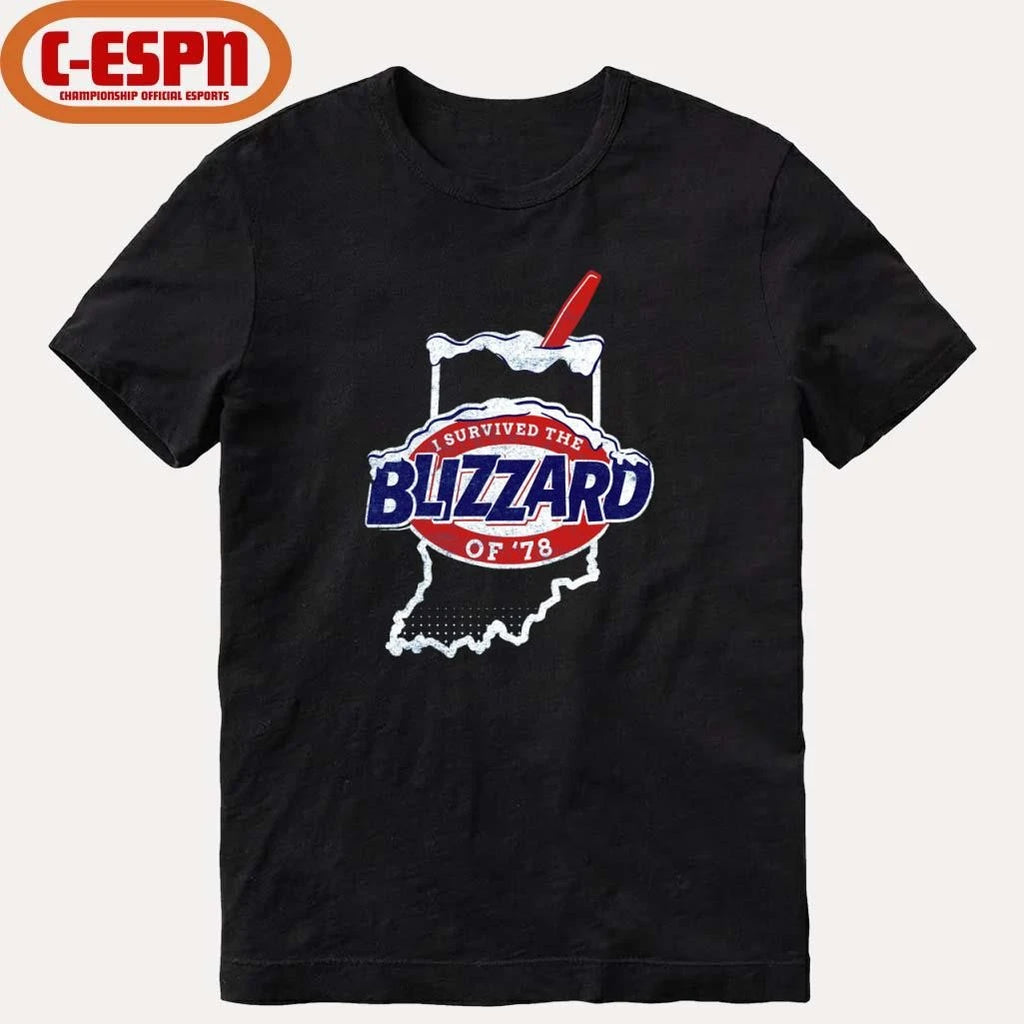 Official I Survived the the Blizzard of ’78 Snow T-shirt