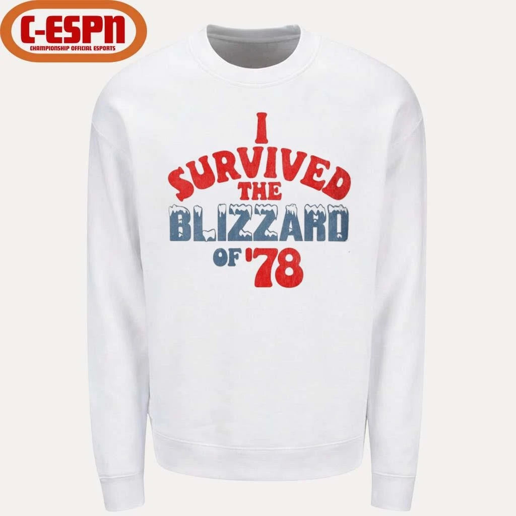 Official I Survived the the Blizzard of ’78 shirt