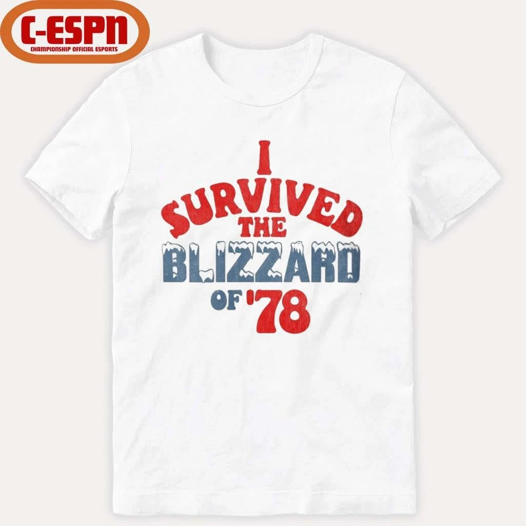 Official I Survived the the Blizzard of ’78 shirt