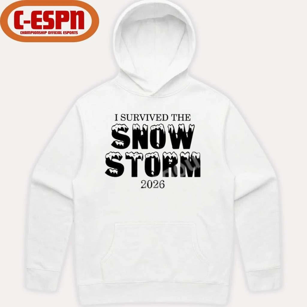 Official I Survived the the snow Storm 2026 Shirt