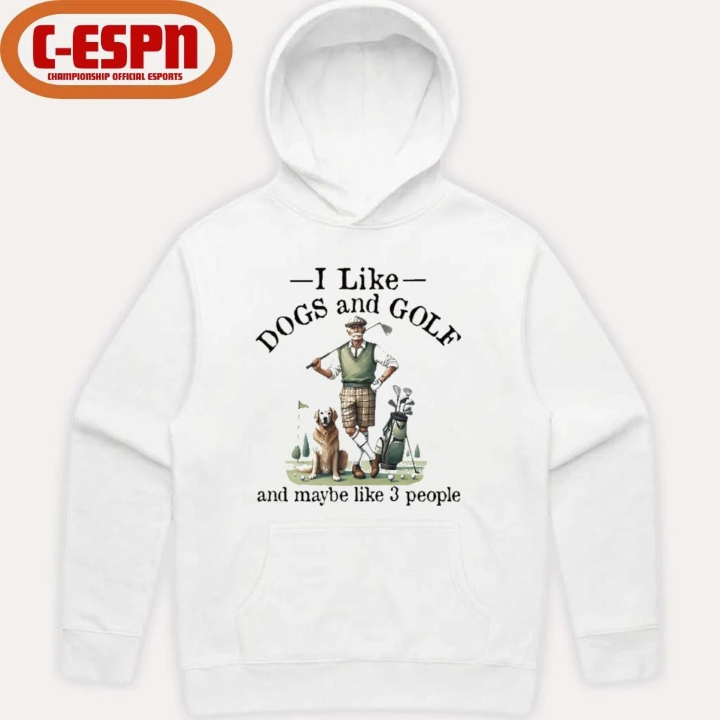Official I like dogs and golf And maybe like 3 people Shirt