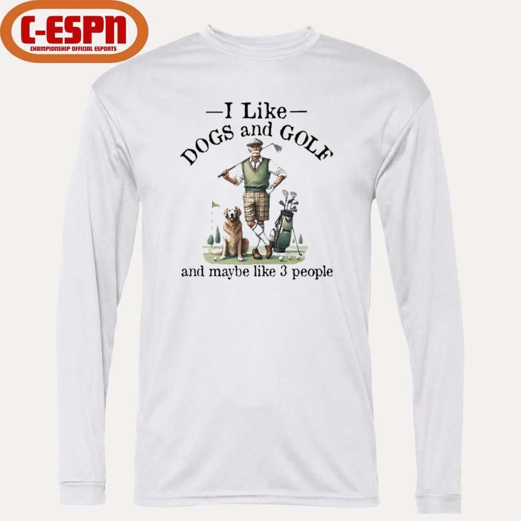 Official I like dogs and golf And maybe like 3 people Shirt