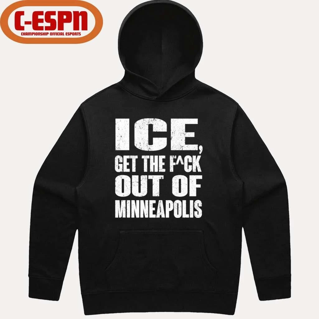 Official ICE Get The Fuck Out Of Minneapolis Viral T-Shirt