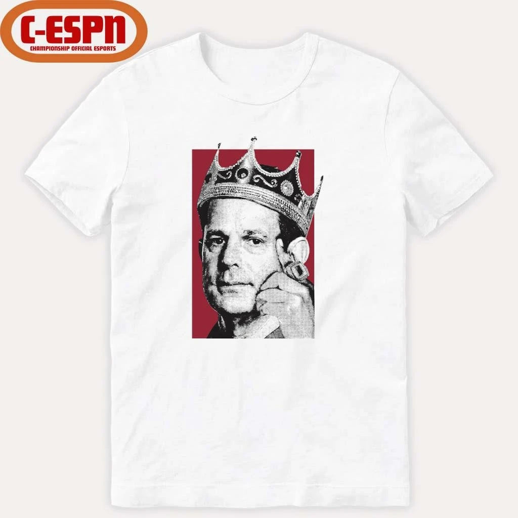 Official IU Football CFP National Champions Coach Ring T-Shirt