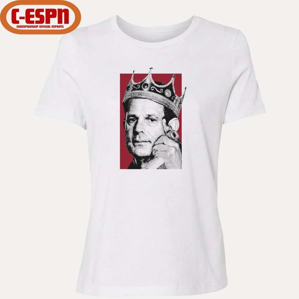 Official IU Football CFP National Champions Coach Ring T-Shirt