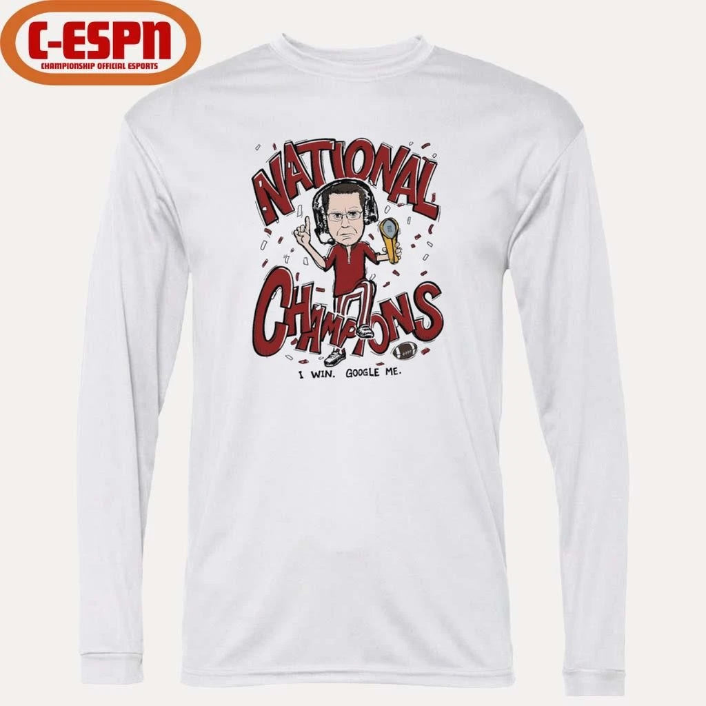 Official IU Football Curt Cignetti Coach National Champions T-Shirt