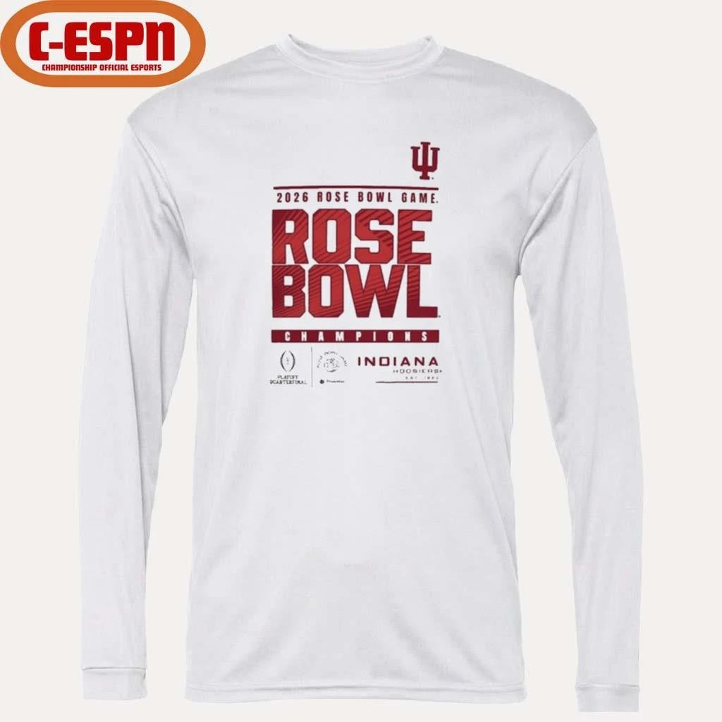 Official IU Rose Bowl Champions T-Shirt