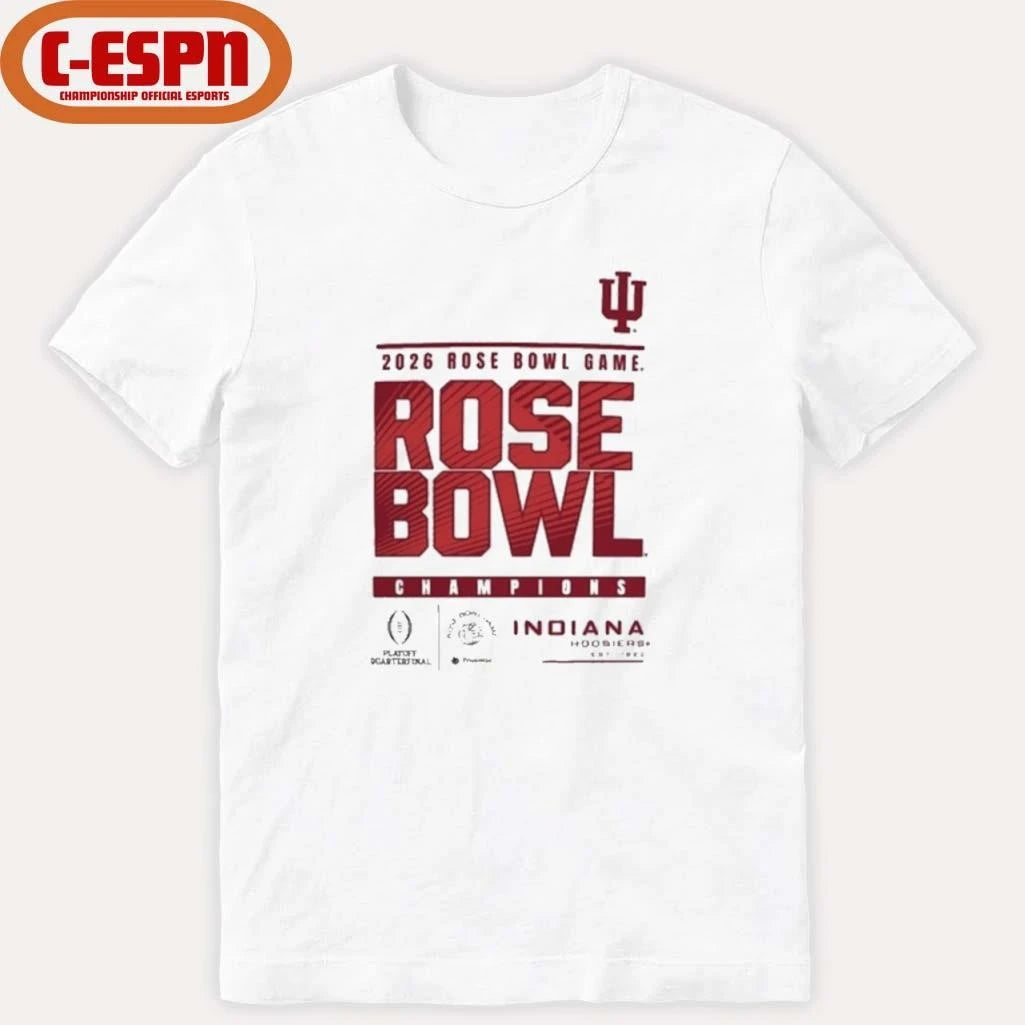 Official IU Rose Bowl Champions T-Shirt