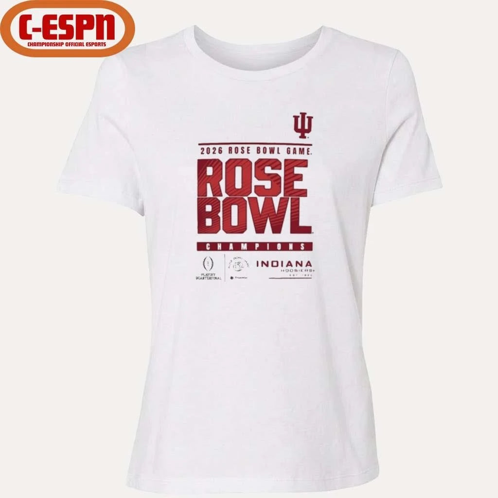 Official IU Rose Bowl Champions T-Shirt