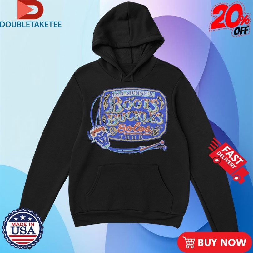 Official Ian Munsick Boots, Buckles And Bowties Tour Shirts