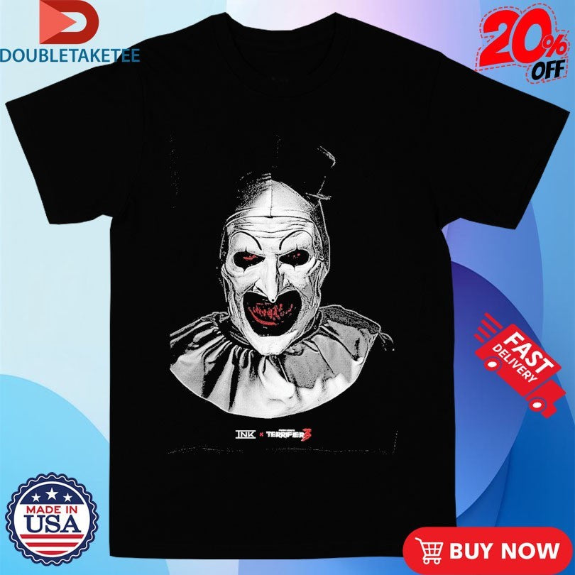 Official Ice Nine Kills Silver Scream Con Terrifier 3 Shirts