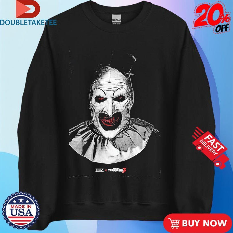 Official Ice Nine Kills Silver Scream Con Terrifier 3 Shirts