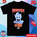 Official Ice Nine Kills X Terrifier The Clown A Work Of Art  Face Shirts