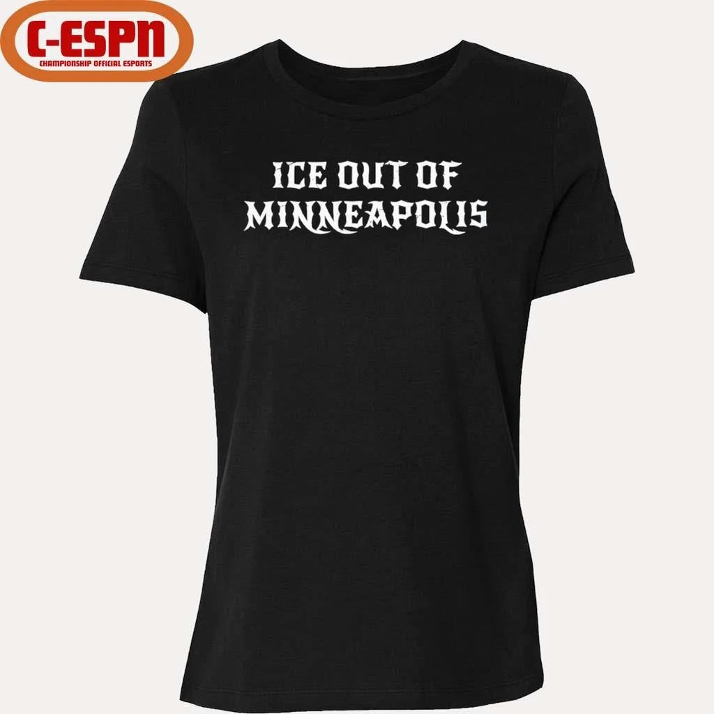Official Ice Out of Minneapolis Abolish Ice T-Shirt