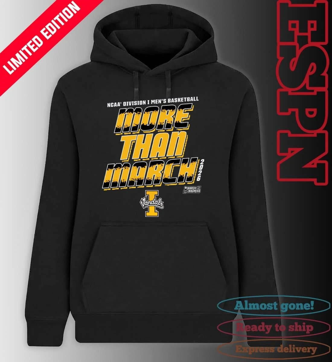 Official Idaho Men’s Basketball More Than March 2026 Shirt