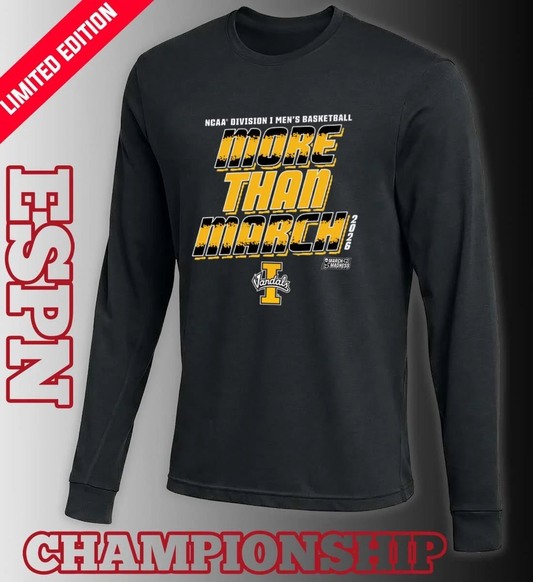 Official Idaho Men’s Basketball More Than March 2026 Shirt