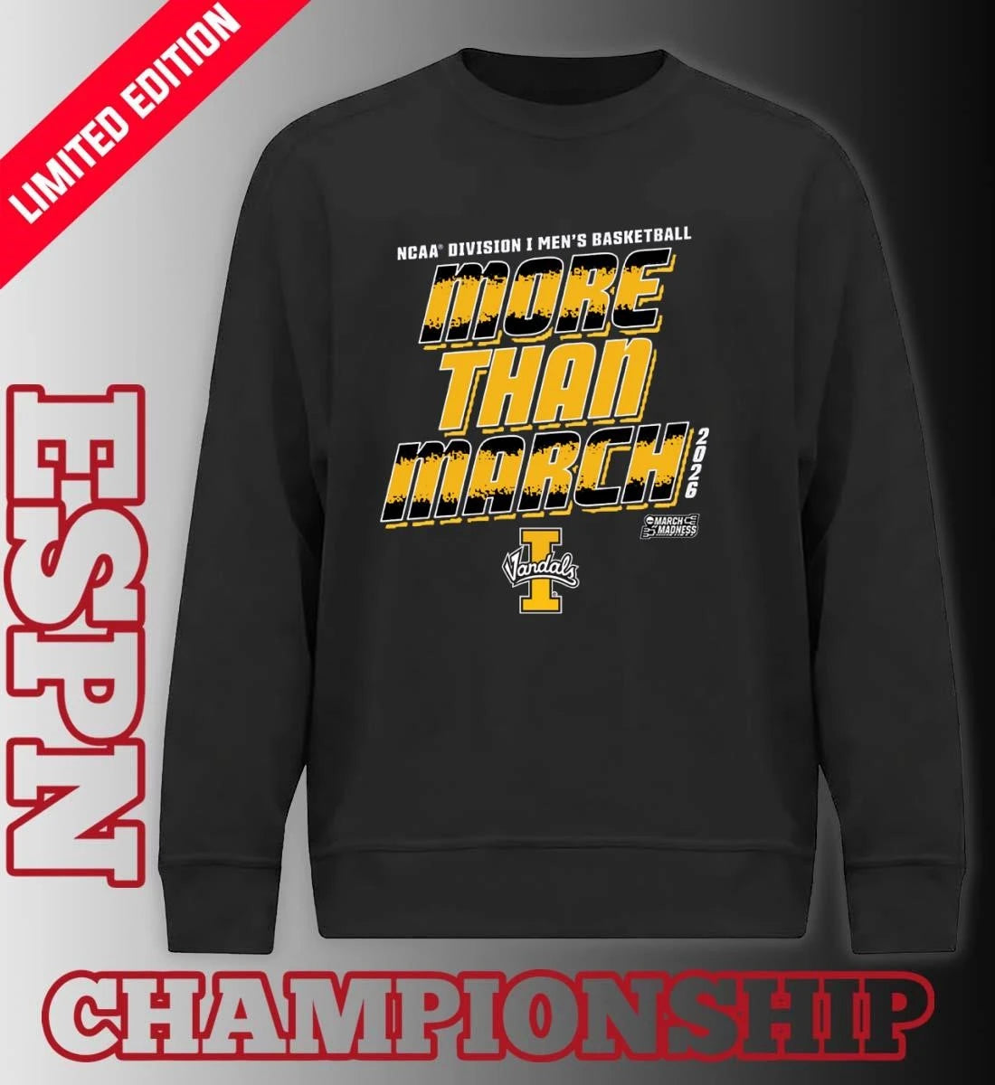 Official Idaho Men’s Basketball More Than March 2026 Shirt