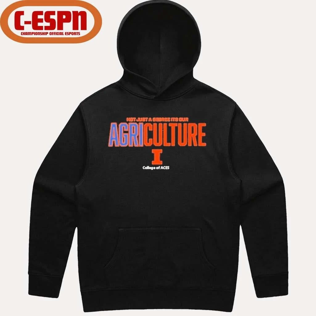 Official Illinois College of ACES AgriCULTURE Shirt