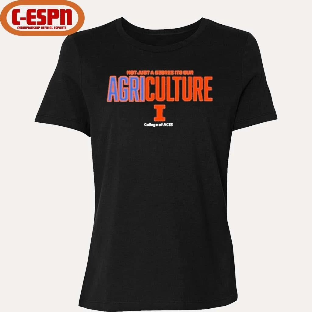 Official Illinois College of ACES AgriCULTURE Shirt