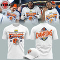 Official Illinois Fighting Illini Football 2025 Music City Bowl Champions Helmet And Logo Hoodie T-Shirt