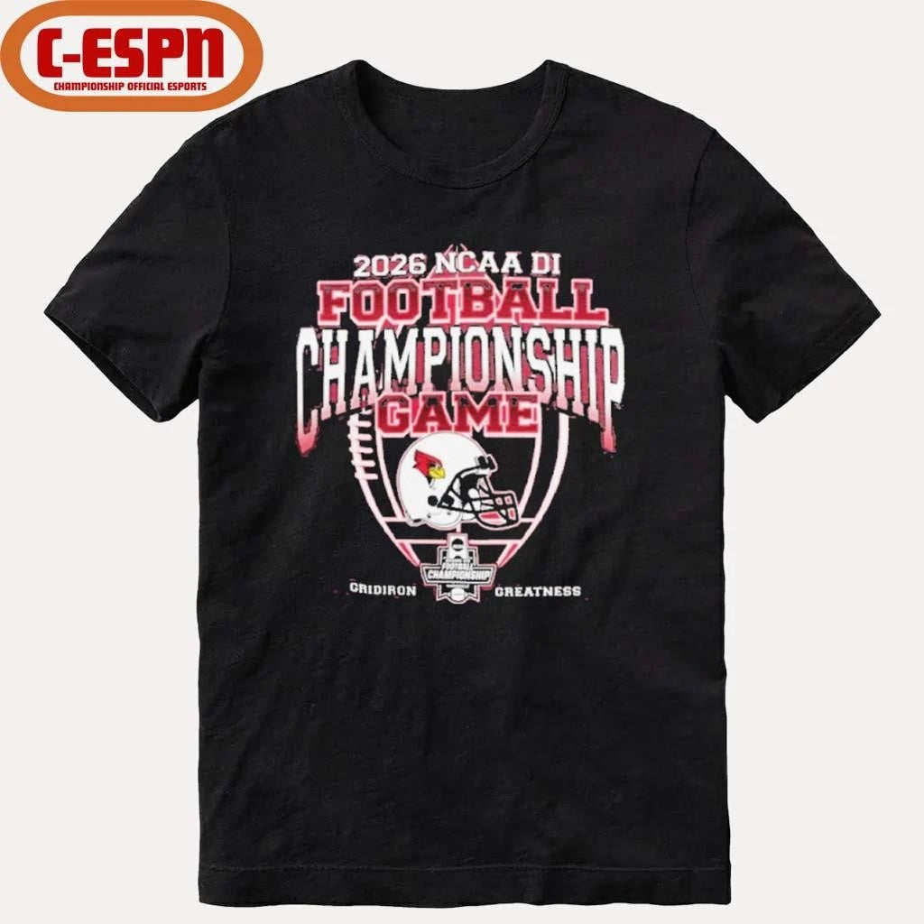 Official Illinois State FCS Football Championship Shirt