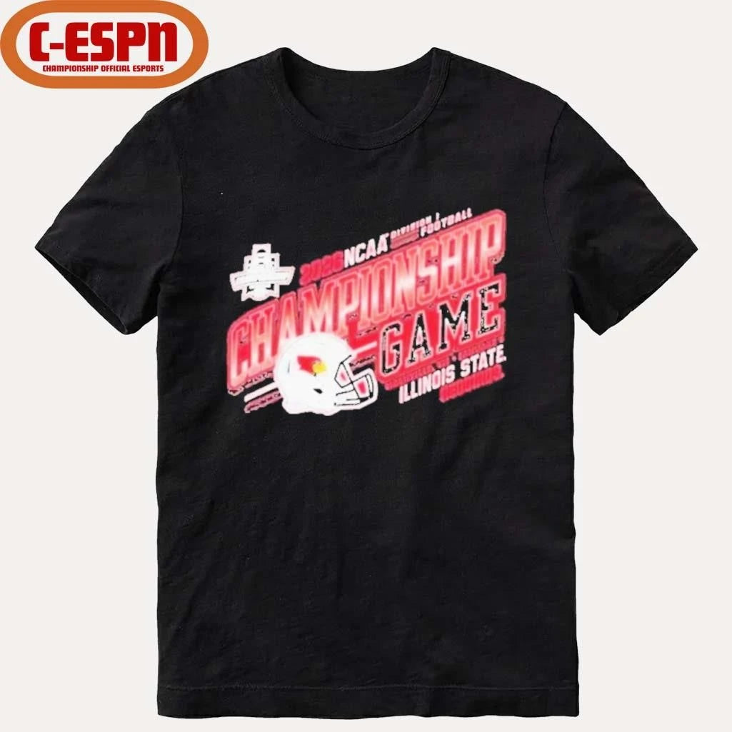 Official Illinois State Football FCS DI Championship Shirt