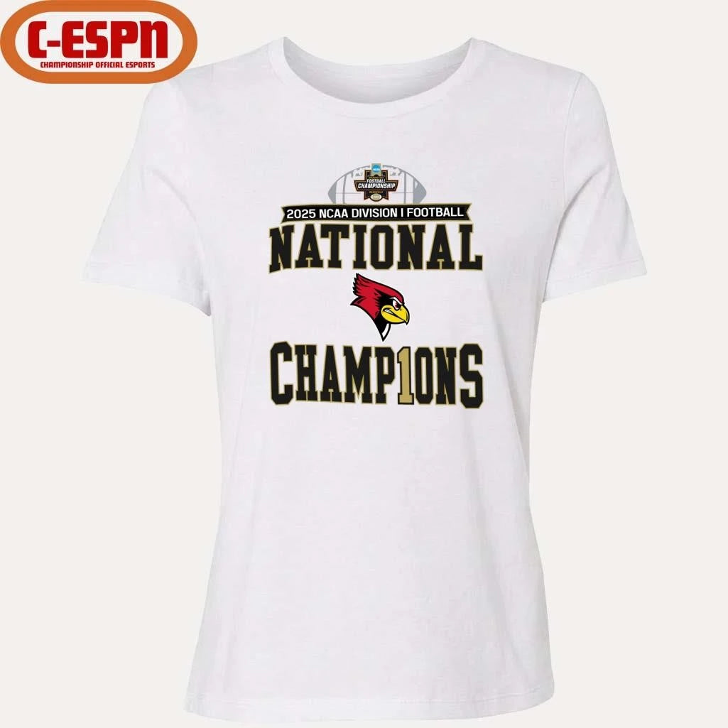 Official Illinois State NCAA DI Football National Champions T-Shirt
