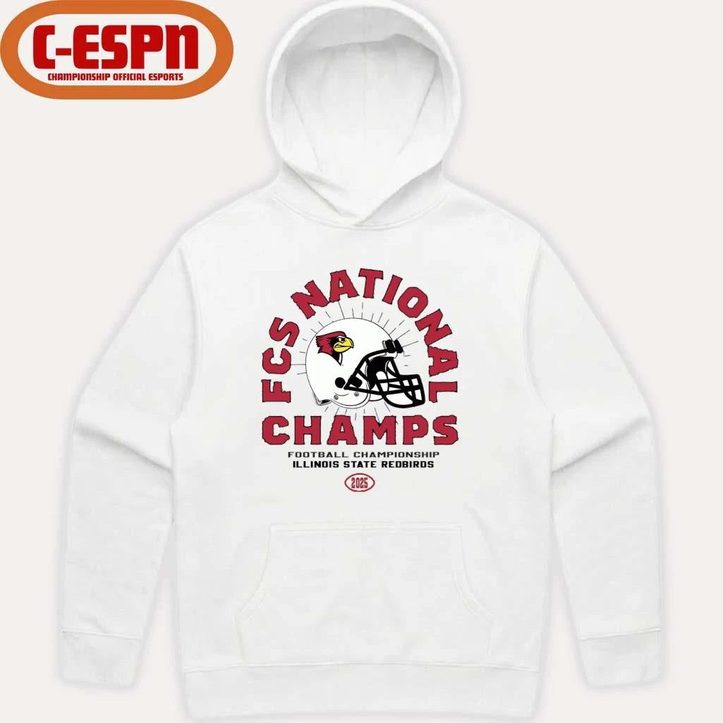 Official Illinois State Redbirds FCS Football National Champions T-Shirt