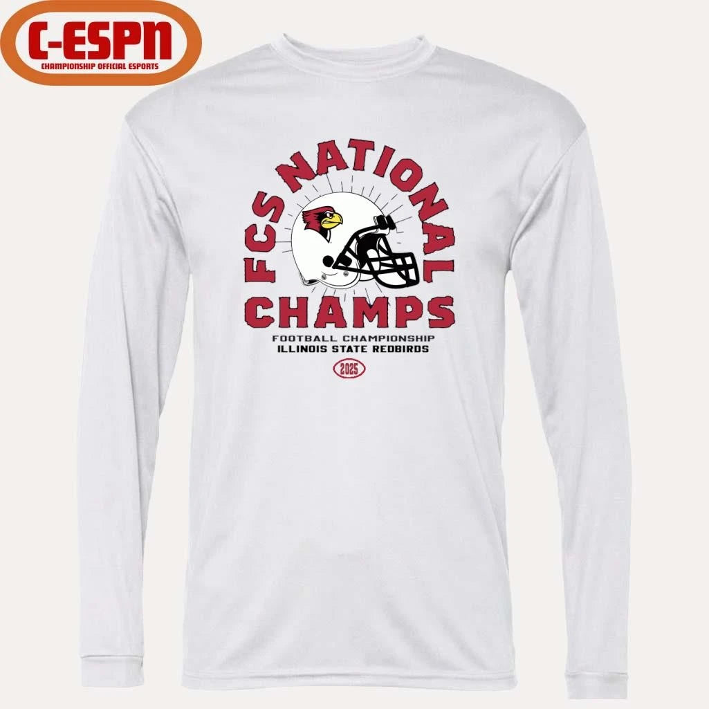 Official Illinois State Redbirds FCS Football National Champions T-Shirt
